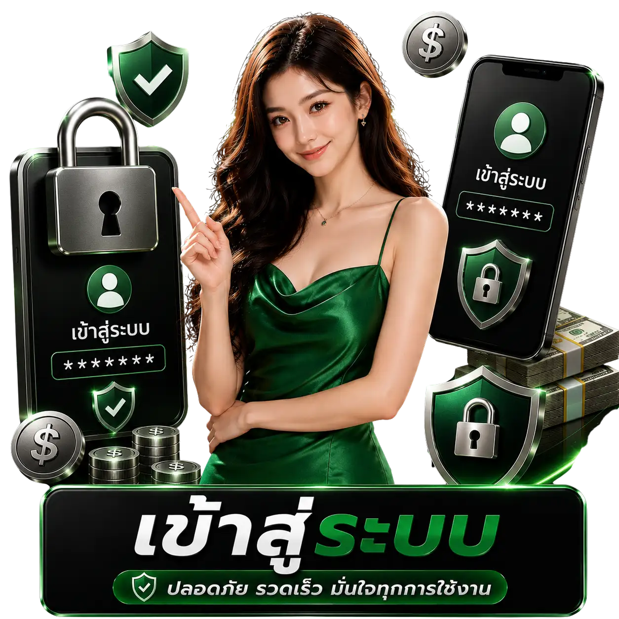 LALAPLAY เข้าสู่ระบบ ปลอดภัย รวดเร็ว มั่นใจทุกการเข้าใช้งาน - ธีมเขียว